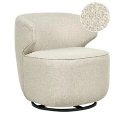 MOLLEBY - Fauteuil - Lichtbeige - Bouclé 6 MOLLEBY - Fauteuil - Lichtbeige - Bouclé -Leenbakker Winkel 9da795736cc848628befd15b9445db43