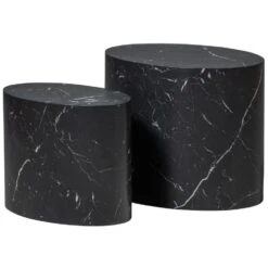 WOOOD Quint Bijzettafel - MDF - Zwart - 40x48x33 -Leenbakker Winkel a0415a78f3734719bd6c86f61ddcdab0