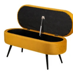 Bank Van Metaal En Geel Mosterdfluweel -Leenbakker Winkel a09284833f30445b82557332cb10411d