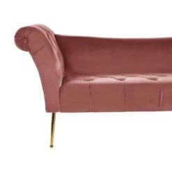 NANTILLY - Chaise Longue - Roze - Symmetrisch - Fluweel 15 NANTILLY - Chaise Longue - Roze - Symmetrisch - Fluweel -Leenbakker Winkel a184b86284ed42d58e87d712e9f07947