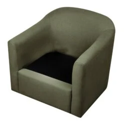 MAGNOR - Fauteuil - Donkergroen - Polyester -Leenbakker Winkel a20f9e21eddf4a389a1fc827eeb535e1