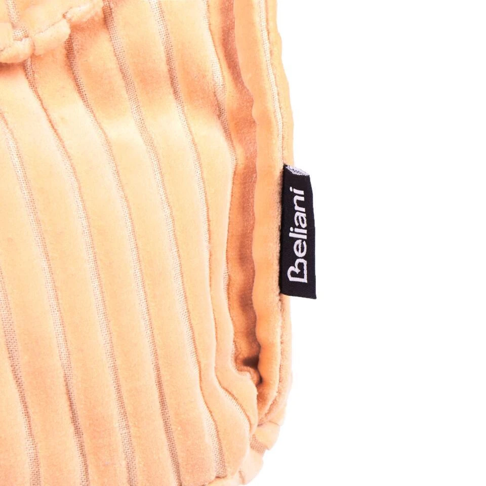 ALLOZAI - Vloerkussen - Perzik - Fluweel 7 ALLOZAI - Vloerkussen - Perzik - Fluweel - Afbeelding 7