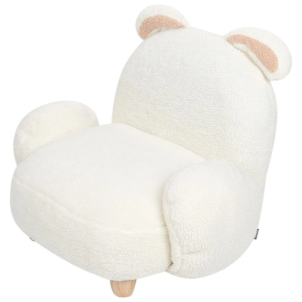 KANNA - Kinderstoel - Wit - Nepbont 8 KANNA - Kinderstoel - Wit - Nepbont - Afbeelding 8