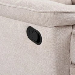 EVERTON - Relaxfauteuil - Beige - Polyester -Leenbakker Winkel a44c10f9cbfc461ba8fcc935e573b256