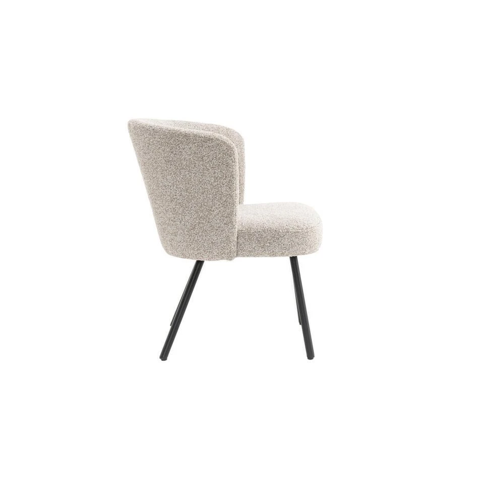 Fauteuil Cindy Beige Stof 3 Fauteuil Cindy Beige Stof - Afbeelding 3