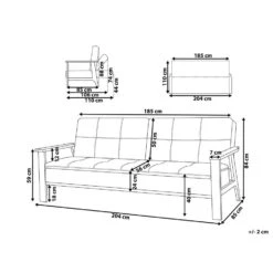 TJORN - Slaapbank - Blauw - Polyester -Leenbakker Winkel a4dd9ea54fbf4947805b6669140618d0