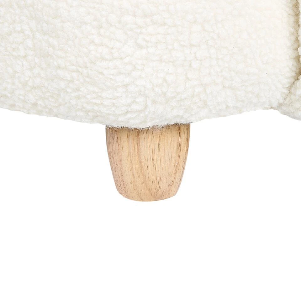 KANNA - Kinderstoel - Wit - Nepbont 10 KANNA - Kinderstoel - Wit - Nepbont - Afbeelding 10