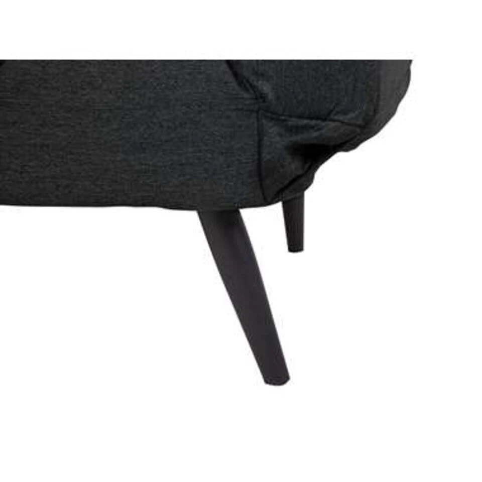 BREKKE - Slaapbank - Zwart - Polyester 7 BREKKE - Slaapbank - Zwart - Polyester - Afbeelding 7