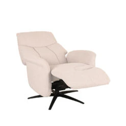 LABEL51 Fauteuil Oslo - Naturel - Boucle - Elektrisch - 87x79x112 Cm -Leenbakker Winkel a708d7420ff64f5791fdfe5c824d8978