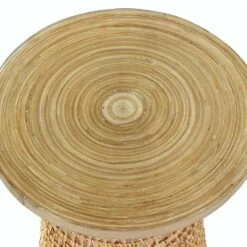 CALICOSY - Bijzetaffel - Licht Hout - 45x40x40 Cm -Leenbakker Winkel a87739cc15a1498e8ef0a53a7e924ec6