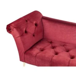 NANTILLY - Chaise Longue - Rood - Fluweel 14 NANTILLY - Chaise Longue - Rood - Fluweel -Leenbakker Winkel a8b308bb61df4fd0880dacc9f244d455