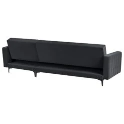 ABERDEEN - Hoekbank - Zwart/Zwart - Linkszijdig - Fluweel -Leenbakker Winkel aaece3006bef48e399e0e03352532bef