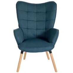 CLP Fauteuil Garding Natura Frame - Stof - Blauw -Leenbakker Winkel ab9f7f7ff7b54b61bbb07a541bc143db