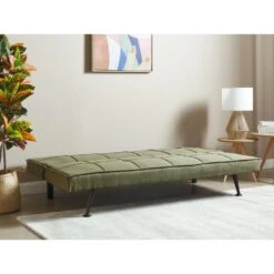 HASLE - Slaapbank 3-zits - Olijfgroen - Polyester -Leenbakker Winkel adb75e0742b44ad28b47429ea96d96c5