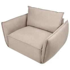 KUNES - Fauteuil - Taupe - Polyester -Leenbakker Winkel ade0c9a7f2f1471cb3eff32e9ac1c7a9