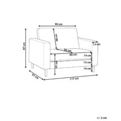 SAVALEN - Fauteuil - Wit - Bouclé -Leenbakker Winkel ae53497d032641e3a6e849b775fdb8c7