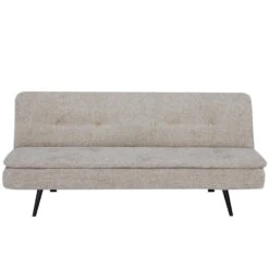 Slaapbank 3-Zits - Beige Stof - Zithoogte 41cm - 179x87x80cm - Olive -Leenbakker Winkel aec30d9c743e4c34b7df02df44618dd8