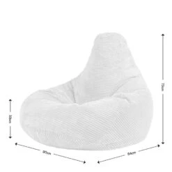 Icon Zitzak Dalton - Corduroy Zitzak Volwassenen - Beige -Leenbakker Winkel b1d092d1f63c40479d17c543c0fa9d8d 2