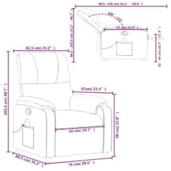 VidaXL - Massagestoel - Zwart - Microvezel -Leenbakker Winkel b257369a324d43fab9f034112646bf8a