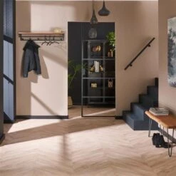 Hoyz - Kapstok Custom - 6 Haken - Hoedenplank - Acaciahout -Leenbakker Winkel b2c31e2df3e44dc787da5b5ec2340db2