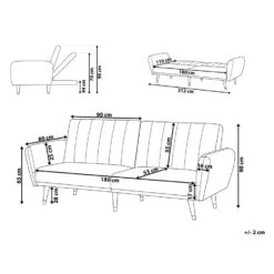 VIMMERBY - Slaapbank - Zwart - Polyester -Leenbakker Winkel b47cc74dd8f6426fbc6ab972a69769a9 1