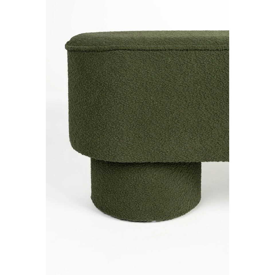 Housecraft Marcos Bankje Bouclé Groen 7 Housecraft Marcos Bankje Bouclé Groen - Afbeelding 7