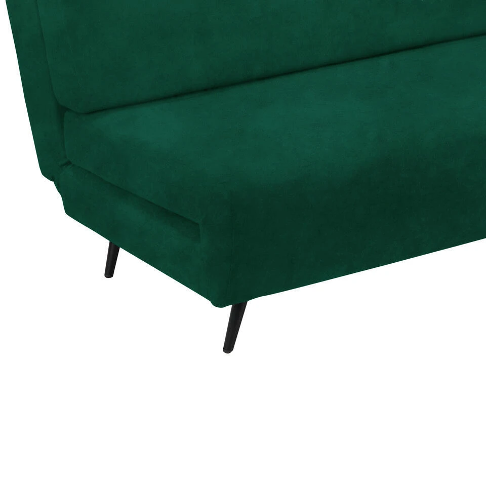 Mallory - Slaapbank 140 Cm In Donkergroene Fluweel 6 Mallory - Slaapbank 140 Cm In Donkergroene Fluweel - Afbeelding 6