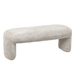 Halbankje Stof Taupe - 110x45x40cm - Raven -Leenbakker Winkel b866df06ae88414ca48aaadabdf32b8e