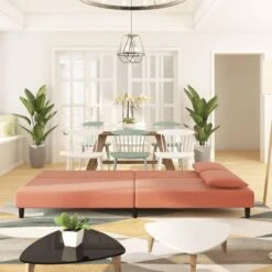 VidaXL - Slaapbank 2-zits - Roze - Fluweel - Met Kussens 13 VidaXL - Slaapbank 2-zits - Roze - Fluweel - Met Kussens -Leenbakker Winkel ba0c6c6f28674b03bfd72f0fb4024914