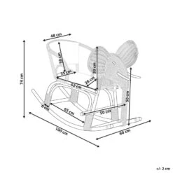 AMPOLLINO - Schommelstoel - Natuurlijk - Rotan -Leenbakker Winkel badfeb8e1f0f471d9a004114849d8b06