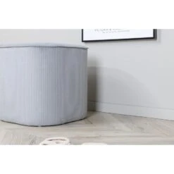 Svea - Arlo Poef - Rib - Grijs -Leenbakker Winkel bb63ec033ed6475681f7289fcd23a53e