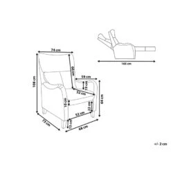 ROYSTON - TV-fauteuil - Bruin - Kunstleer 27 ROYSTON - TV-fauteuil - Bruin - Kunstleer -Leenbakker Winkel bc835875aec14d58852653cb75886f82
