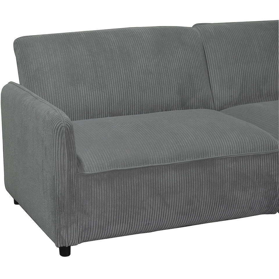 Alicia - Slaapbank 3-zits In Grijze Stof 9 Alicia - Slaapbank 3-zits In Grijze Stof - Afbeelding 9