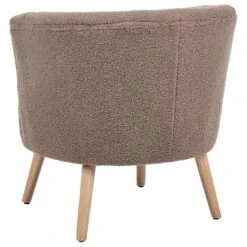 ODENZEN - Fauteuil - Bruin - Bouclé -Leenbakker Winkel c07826a323ba4958bc1251cf1110431f