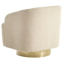 LAVIK - Fauteuil - Beige - Bouclé -Leenbakker Winkel c1b2b545abe94eb1ba582b0eb69b5c01