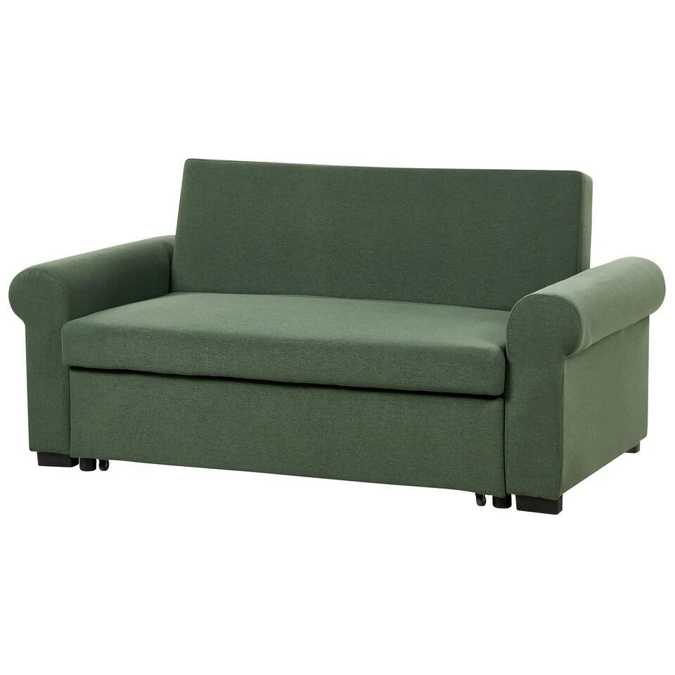 SILDA - Slaapbank - Groen - Polyester 8 SILDA - Slaapbank - Groen - Polyester - Afbeelding 8