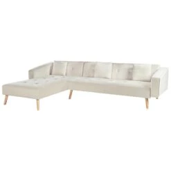 VADSO - Hoekslaapbank - Lichtbeige - Rechterzijde - Fluweel 15 VADSO - Hoekslaapbank - Lichtbeige - Rechterzijde - Fluweel -Leenbakker Winkel c280091ccd384257a78bfc61fd138cb9