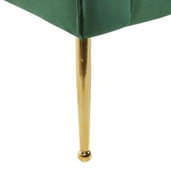 NANTILLY - Chaise Longue - Groen - Symmetrisch - Fluweel -Leenbakker Winkel c3ad2967e79a4a84a3a7d47336ade14b