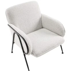TRYSNES - Fauteuil - Beige - Polyester -Leenbakker Winkel c408d373e3584a2b88fab3ad5f008d61
