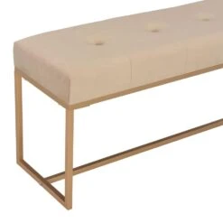 VidaXL Bankje 120 Cm Fluweel Beige 7 VidaXL Bankje 120 Cm Fluweel Beige -Leenbakker Winkel c49e33b0eb824fa0820d460dde377888