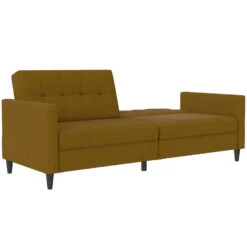 Hartford - 3-zits Slaapbank In Curry Stof -Leenbakker Winkel c5361d1bcadc44749bb12e77b7b6fcfa