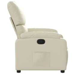 VidaXL - Fauteuil - Crème - Kunstleer 14 VidaXL - Fauteuil - Crème - Kunstleer -Leenbakker Winkel c5bc09ea82bc49e9a1e08755b22320cc