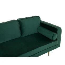 MIRAMAS - Chaise Longue - Smaragdgroen - Rechterzijde - Fluweel -Leenbakker Winkel c643a0e44d824fcb867b29c1c60ee413