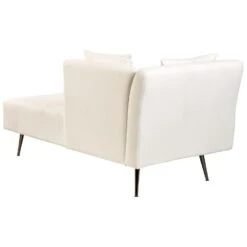 RIOM - Chaise Longue - Wit - Linkszijdig - Stof -Leenbakker Winkel c6df7c8cad1d458da40a7ce3a44a320b