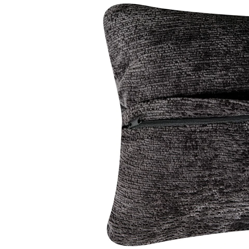 TOVIK - Fauteuil - Zwart - Stof 12 TOVIK - Fauteuil - Zwart - Stof - Afbeelding 12