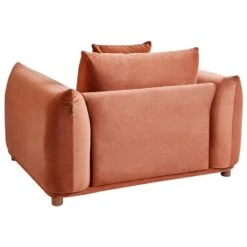 LUVOS - Fauteuil - Goudbruin - Fluweel -Leenbakker Winkel c7f5d959d0ab4480bc6efa4122258b5d