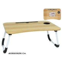 Merkloos Gerimport Laptoptafel - Opklapbaar - Dienblad - 40 X 60 X 26cm -Leenbakker Winkel c81db0315a5b4ad0848b42e8a34bdc19