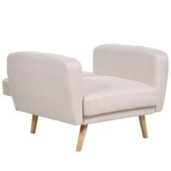 FLORLI - Fauteuil - Beige - Polyester -Leenbakker Winkel c8b3832e92794f31a6f37b81722a39b8
