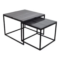 LOFT42 Marble L Bijzettafel Vierkant Zwart - Metaal - Marmer - 43x55x55 -Leenbakker Winkel c8e9404e142e47ea9bbe796ec5523e90