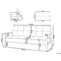 TJORN - Slaapbank - Donkergrijs - Polyester -Leenbakker Winkel c9d1151c6f0e4e2aa470986fa839febf